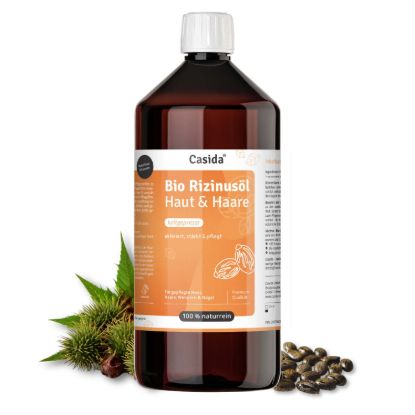 صورة Bio Castor Oil 1000 ml cold-pressed
